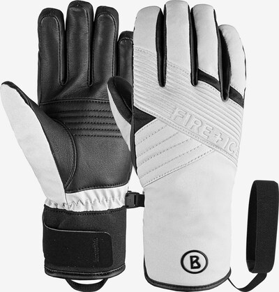 BOGNER Sporthandschoenen 'F+I Ina' in de kleur Zwart / Wit, Productweergave