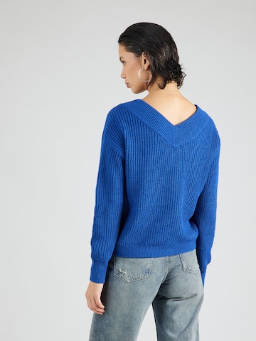 ONLY Пуловер 'Melton' в синьо