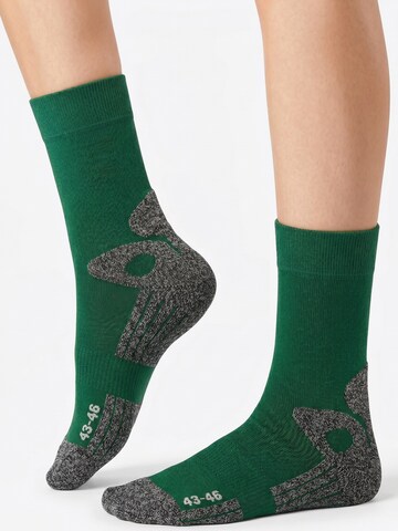 celodoro Athletic Socks 'Trekking Exclusive' in Green