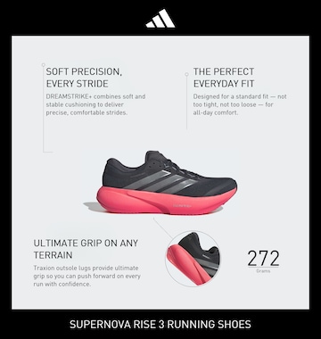 ADIDAS PERFORMANCE Běžecká obuv 'Supernova Rise 3' – šedá