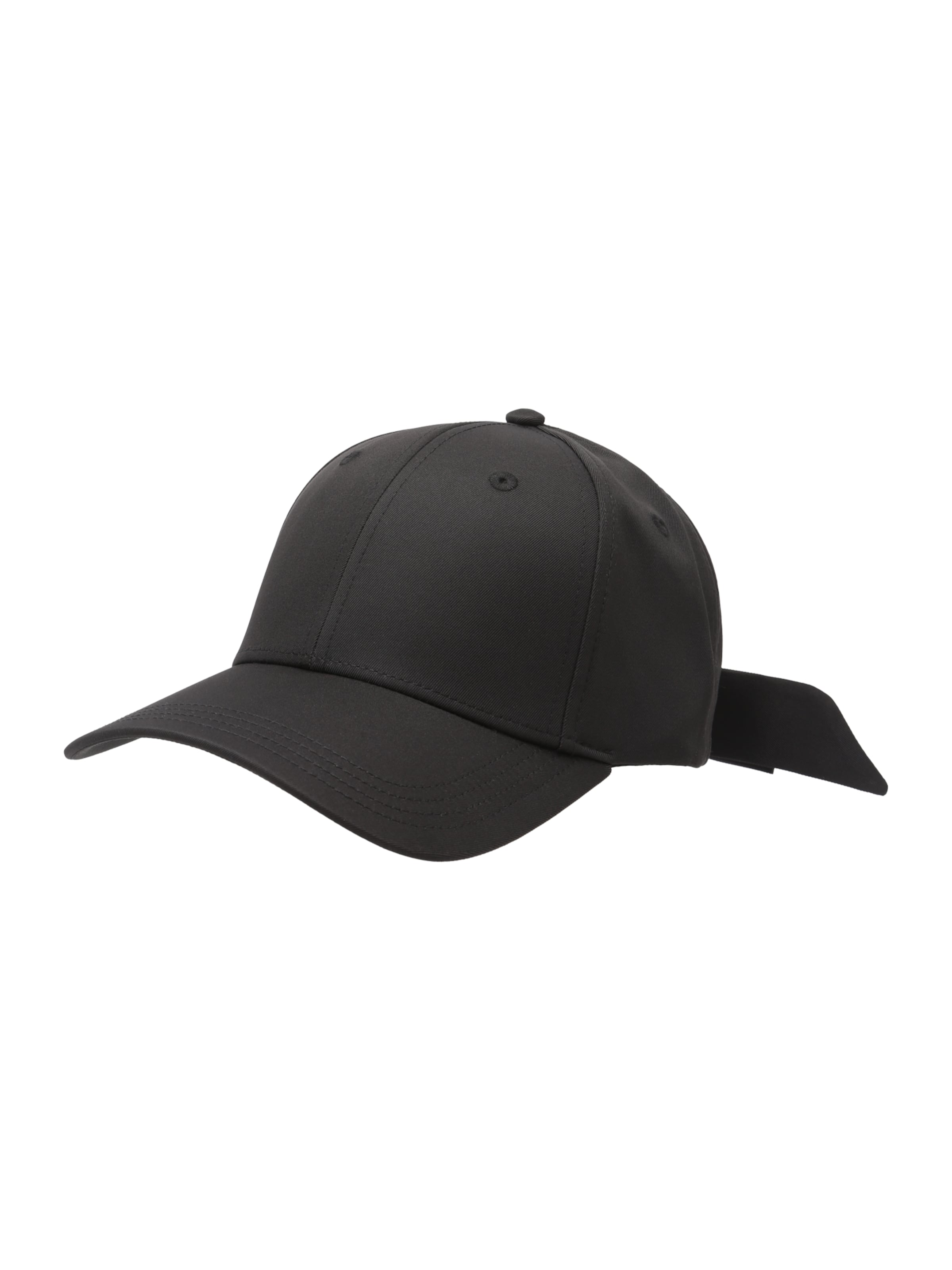 HUGO Cap 'Ally-Bow' in Schwarz: Vorderseite