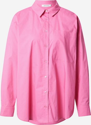 modström Blouse 'Tapir' in Roze: voorkant