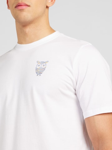 KnowledgeCotton Apparel - Camiseta en blanco