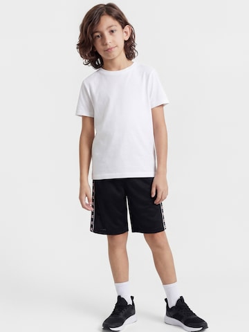 Champion Authentic Athletic Apparelregular Hlače - crna boja: prednji dio