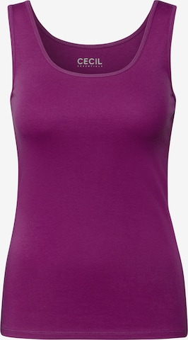CECIL Top in Lila: Vorderseite