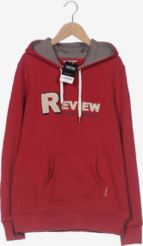 Review Sweatshirt & Zip-Up Hoodie in L in Red: front