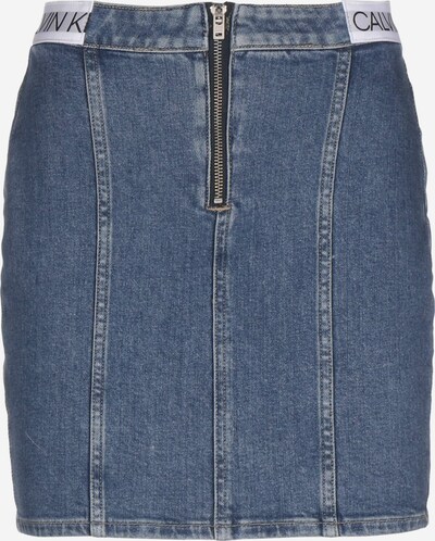 Calvin Klein Jeans Jupe ' Dart ' en bleu, Vue avec produit