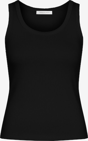 SASSYCLASSY Top in Black: front
