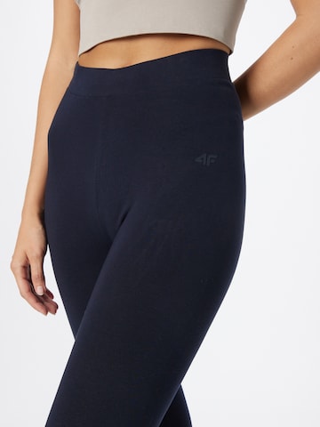 Skinny Pantalon de sport 4F en bleu