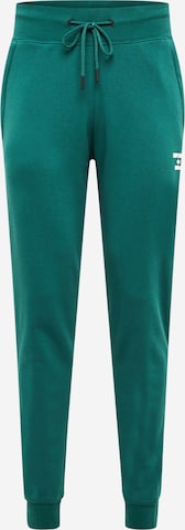 Tapered Pantaloni sportivi di Superdry in verde: frontale