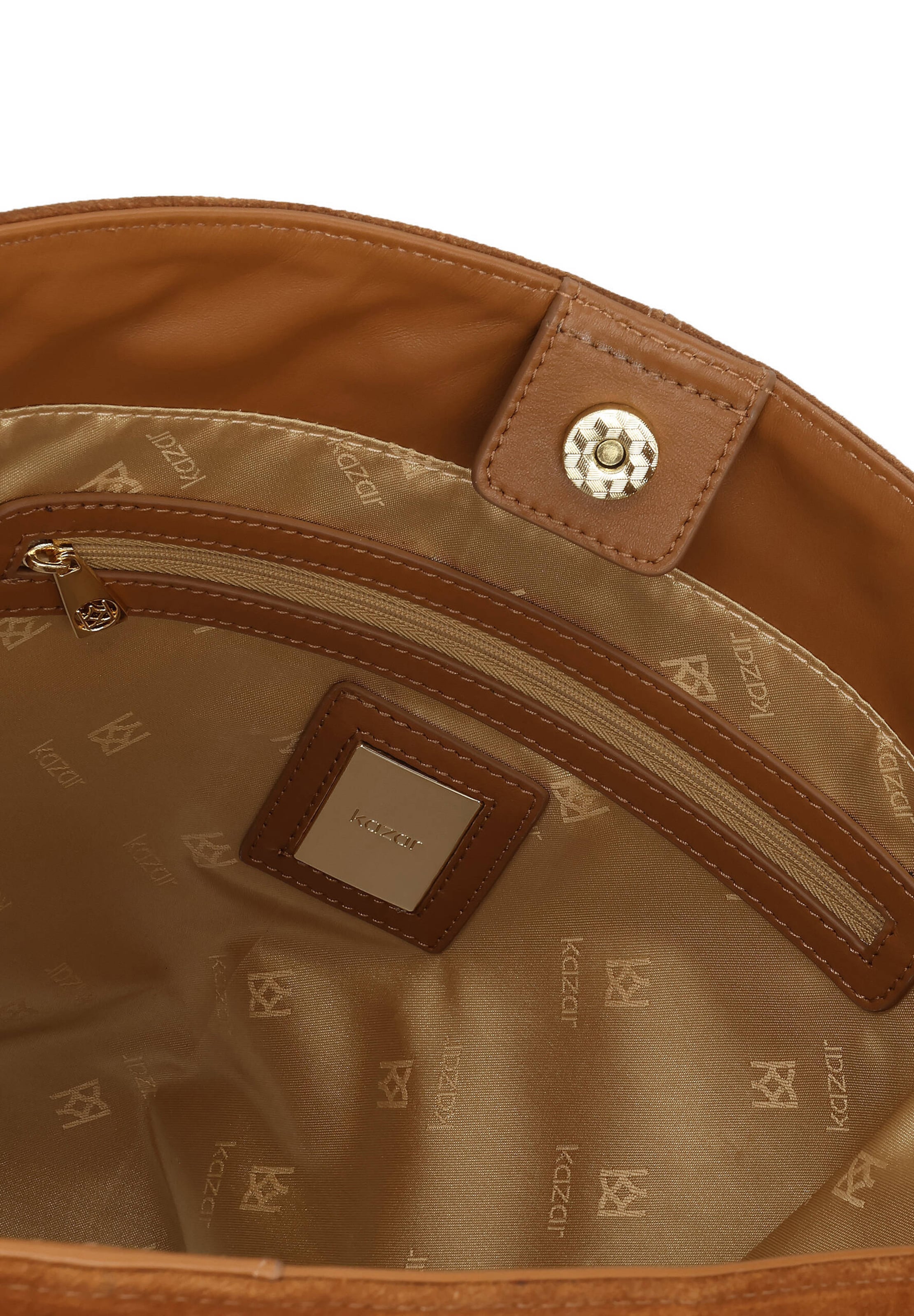 Kazar Чанта за през рамо в кафяво