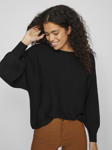VILA Sweater in Black