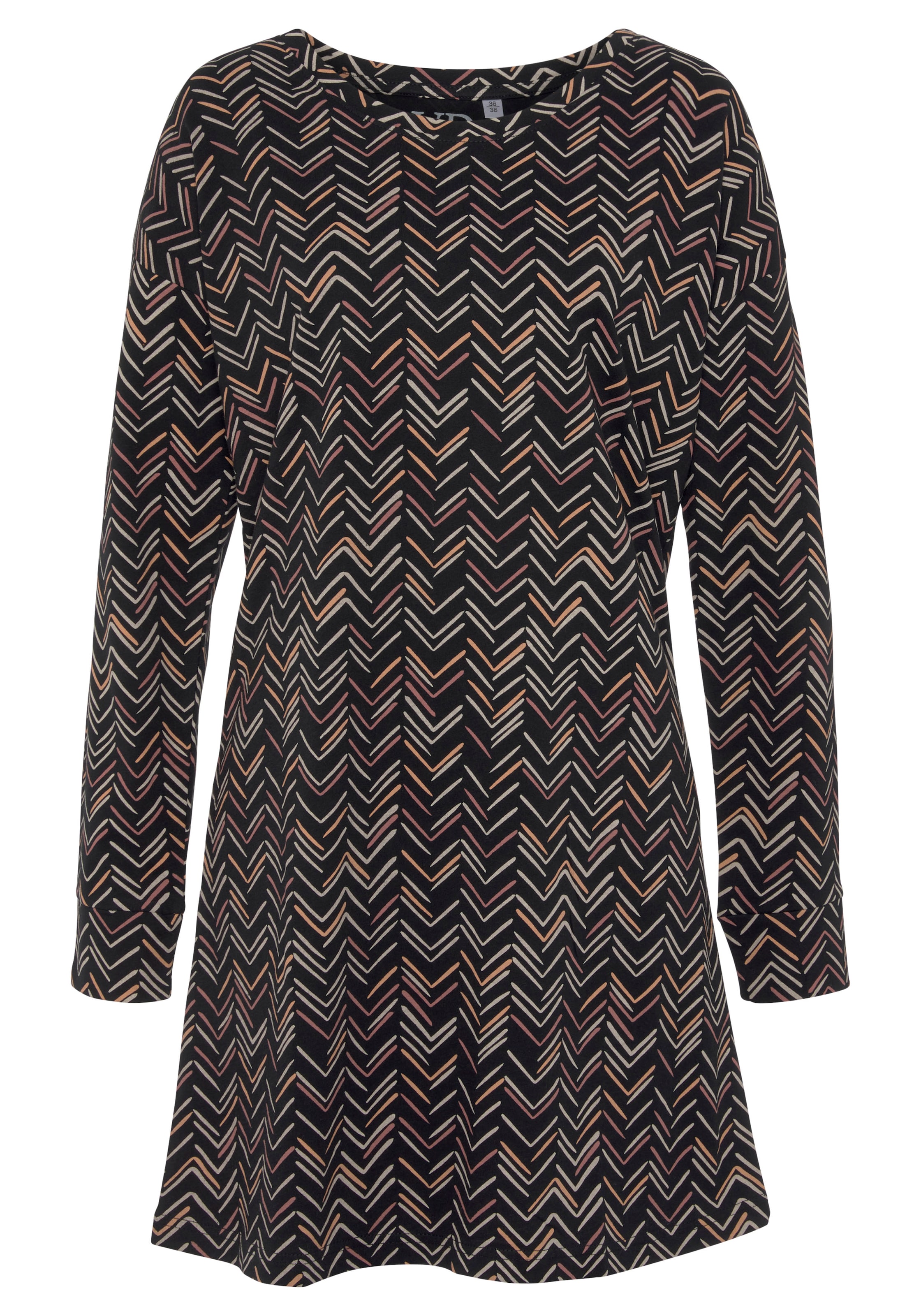 VIVANCE Nightgown in Black: front