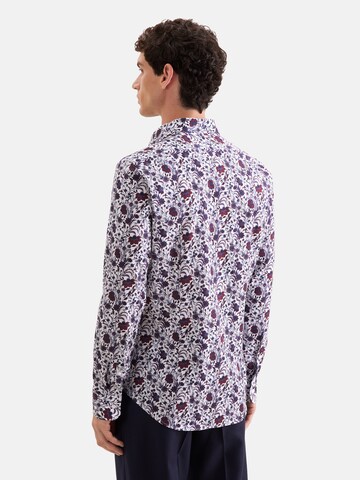 SEIDENSTICKER Slim Fit Hemd in Rot