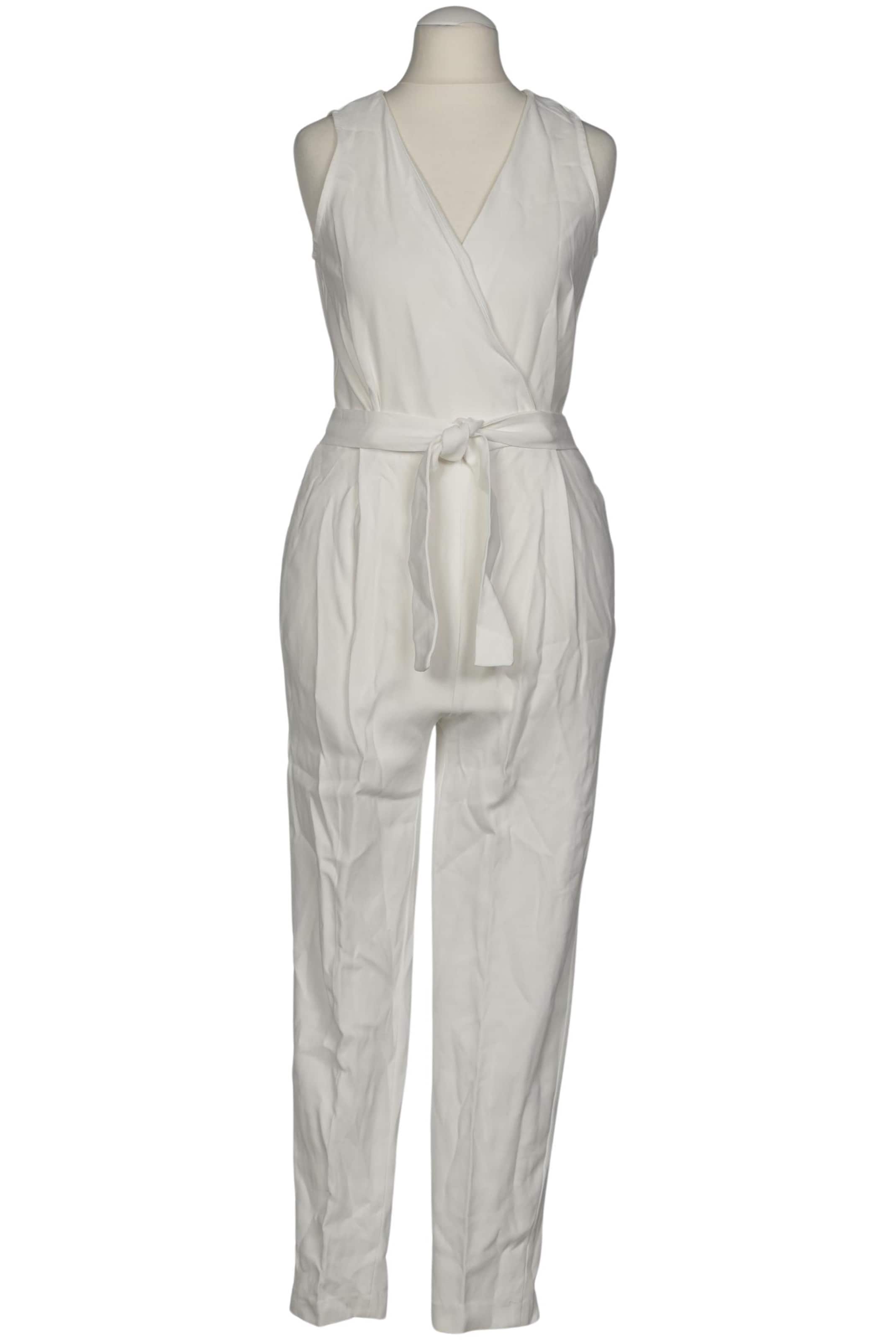 Massimo Dutti Overall oder Jumpsuit XS in Weiß: Vorderseite