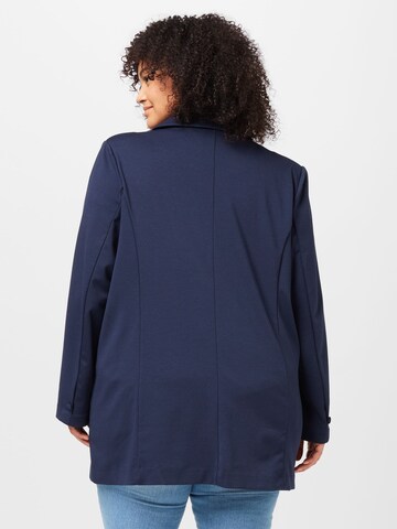 Fransa Curve Blazer 'Blenda' in Blau