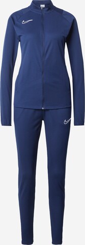 NIKE Trainingsanzug in Blau: predná strana