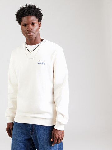 Les Deux - Sudadera 'Bouquet' en blanco