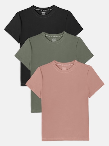LEAFLETIC - Camiseta 'Leafletic Women's T-Shirt - 3 PCs Combo' en negro: frente