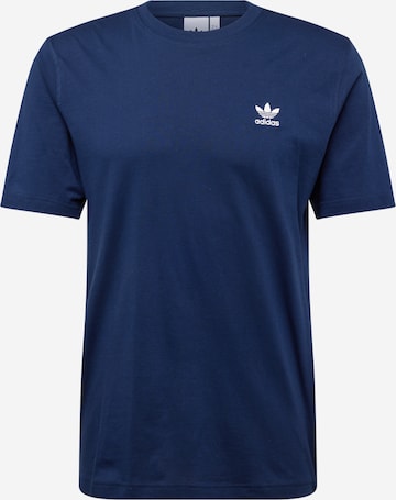 ADIDAS ORIGINALS Shirt 'Trefoil Essentials' in Blue: front