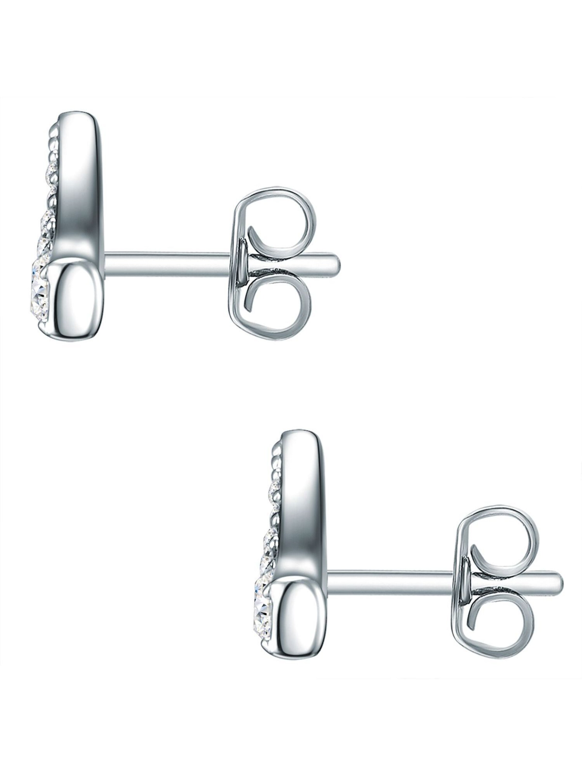 Lulu & Jane Earrings in Silver