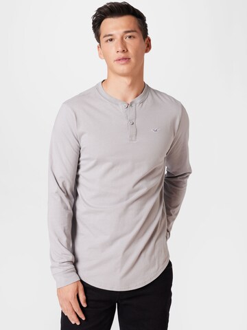 T-Shirt HOLLISTER en gris : devant