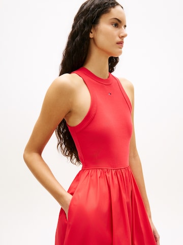 Tommy Jeans Zomerjurk in Rood
