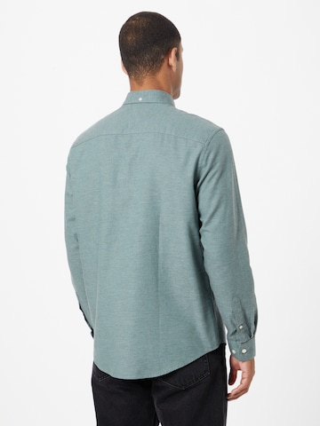Regular fit Camicia 'Jay 3.0' di minimum in verde