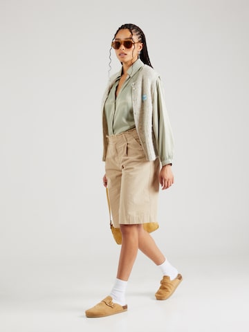 Chemisier 'UNYL' AMERICAN VINTAGE en vert