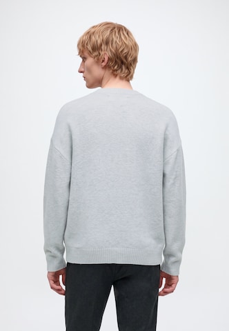 HOLLISTER - Jersey 'SPRINKLE' en gris: atrás