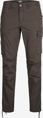 Pantalon cargo 'Ace Tucker' JACK & JONES en marron : devant