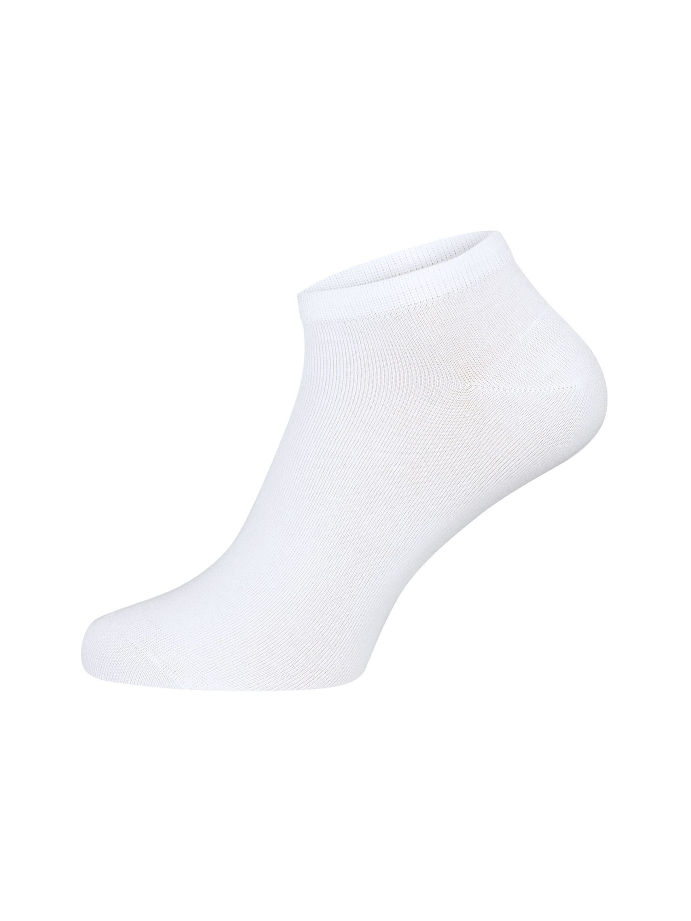 Chaussettes ' Bambus ' Nur Die en blanc