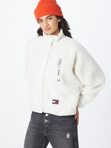 Tommy Jeans Between-season jacket in White: front