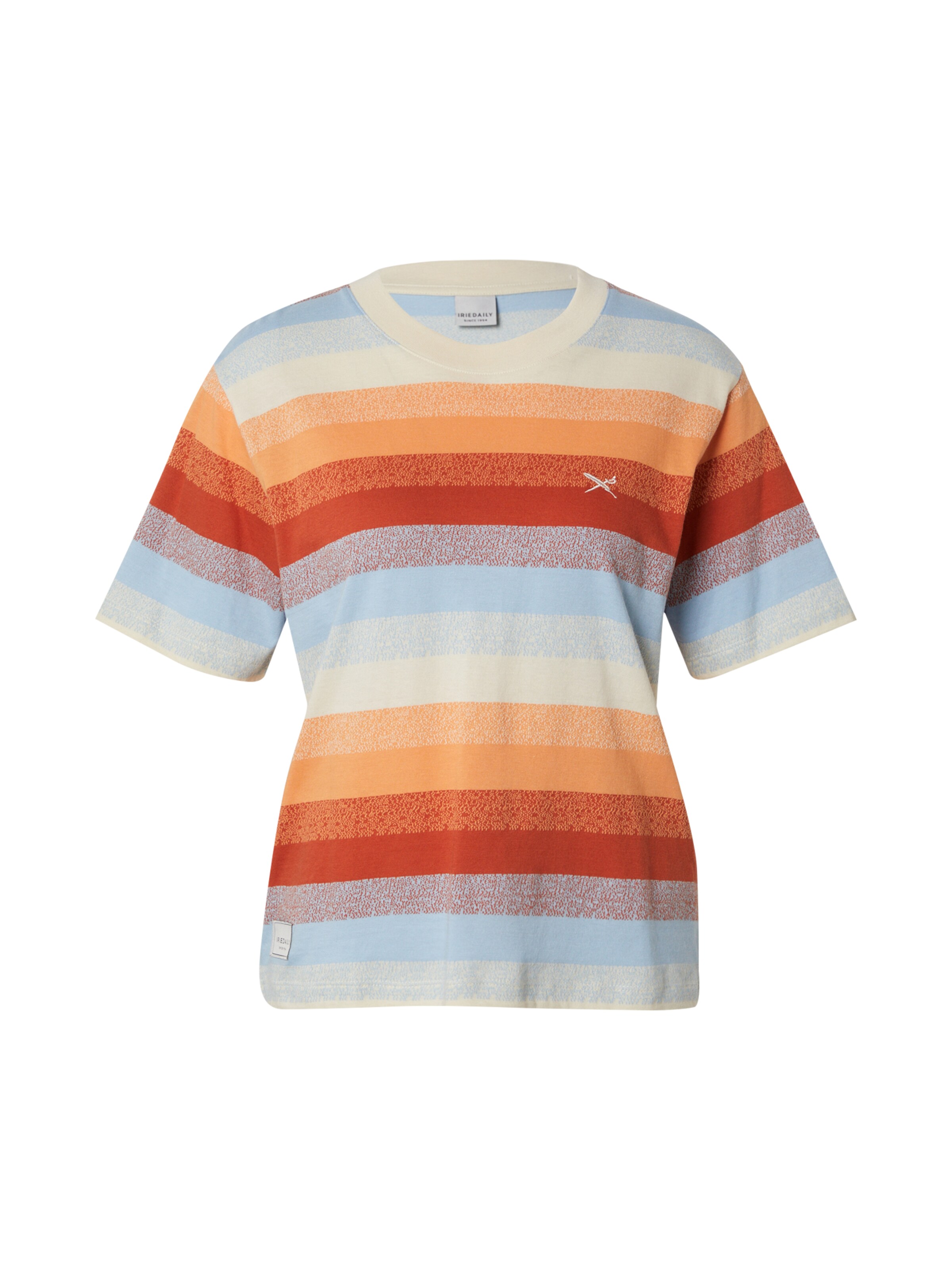 Iriedaily - Camisa 'Pixi' em laranja: frente