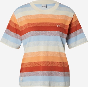 Iriedaily - Camisa 'Pixi' em laranja: frente