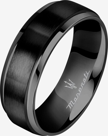 Maserati Ring in Black: front