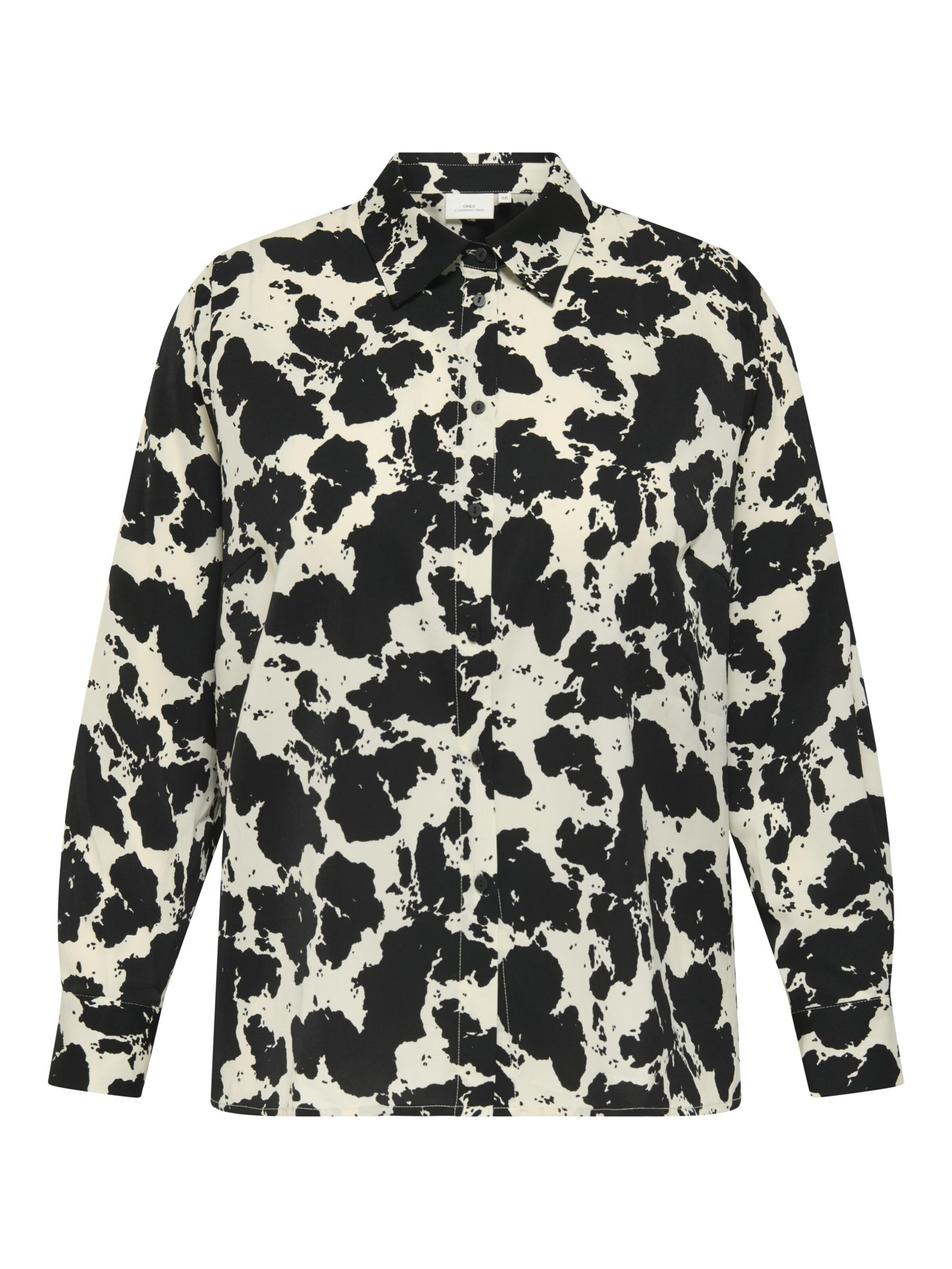 ONLY Carmakoma Bluse 'COLACOW ' in Schwarz: Vorderseite