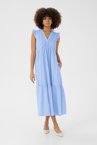 CULTURE Summer dress 'Olena' in Blue: front