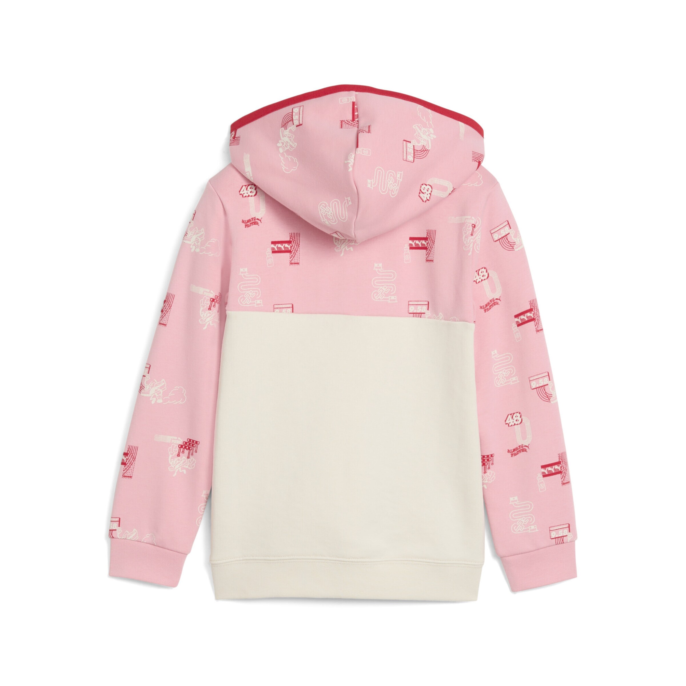 PUMA Sportsweatshirt 'Little Runners' in Weiß