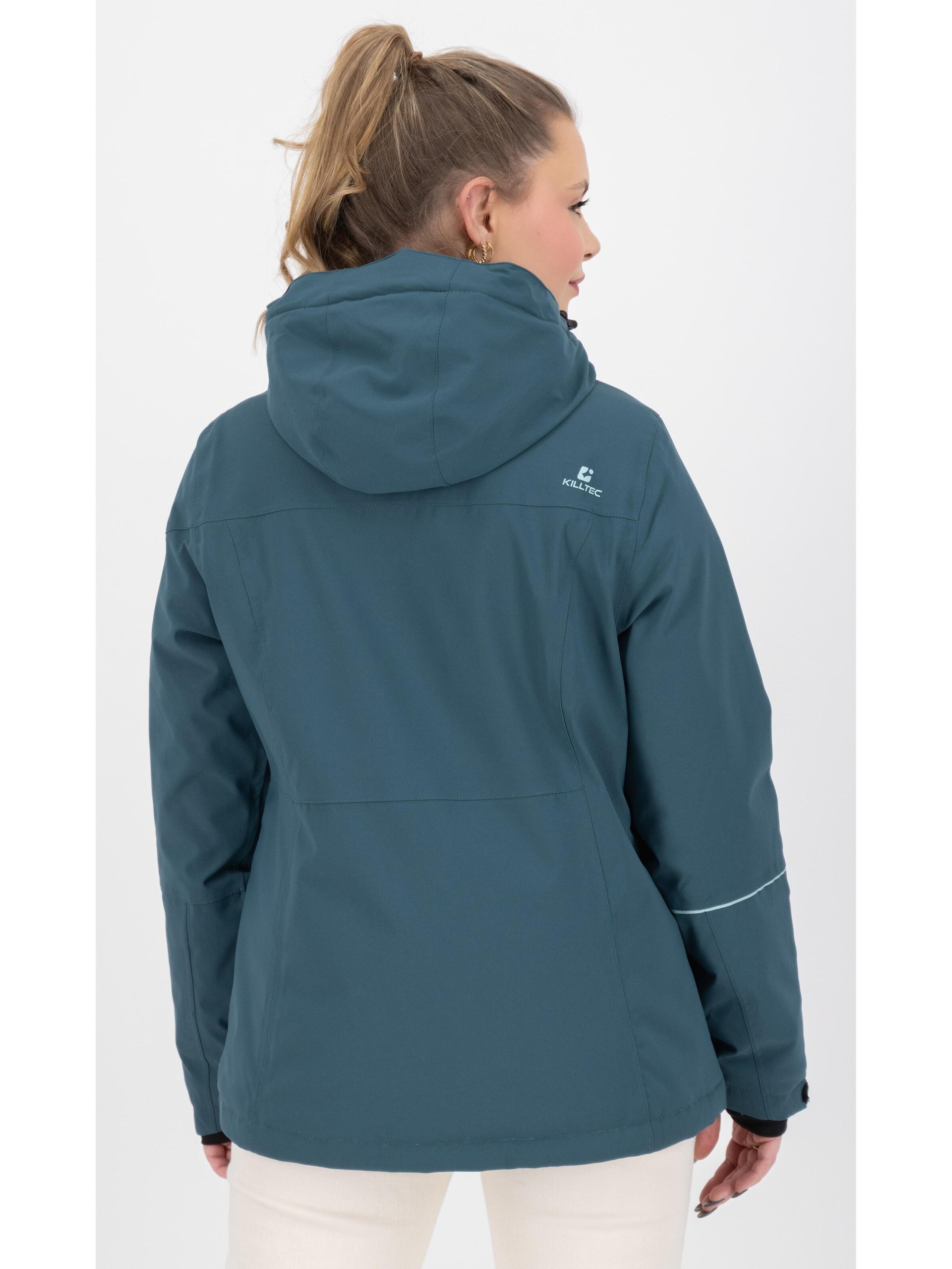 KILLTEC Winter Jacket 'KSW 438' in Green