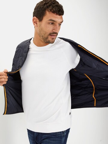 CAMEL ACTIVE Outdoor Weste aus recyceltem Polyamid in Blau