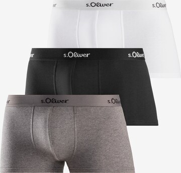 Boxer di s.Oliver in grigio: frontale