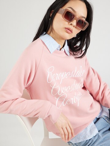 AÉROPOSTALE Sweatshirt in Pink