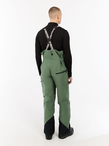 PROTEST Regular Workout Pants 'PRTBASE' in Green