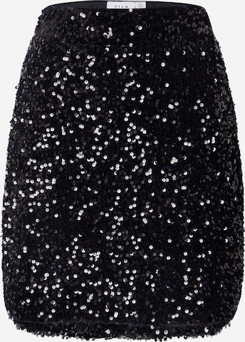 Jupe 'VIFAITH' VILA en noir : devant