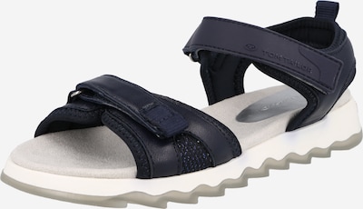 TOM TAILOR Pohodni sandali | mornarska barva, Prikaz izdelka