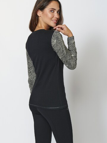 KOROSHI Shirt in Schwarz