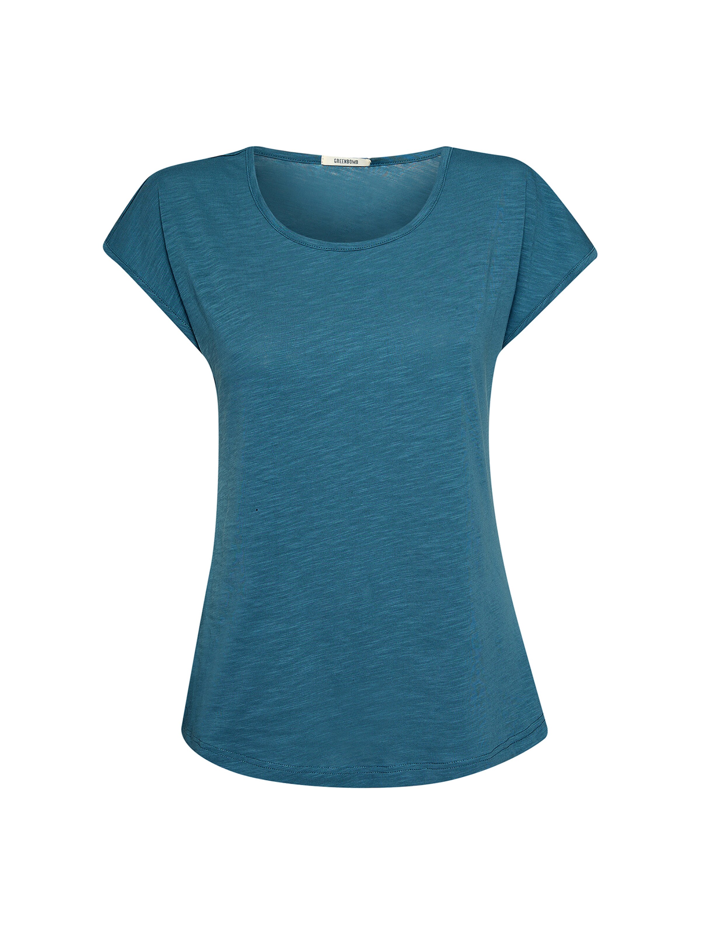 GREENBOMB T-Shirt in Blau: Vorderseite