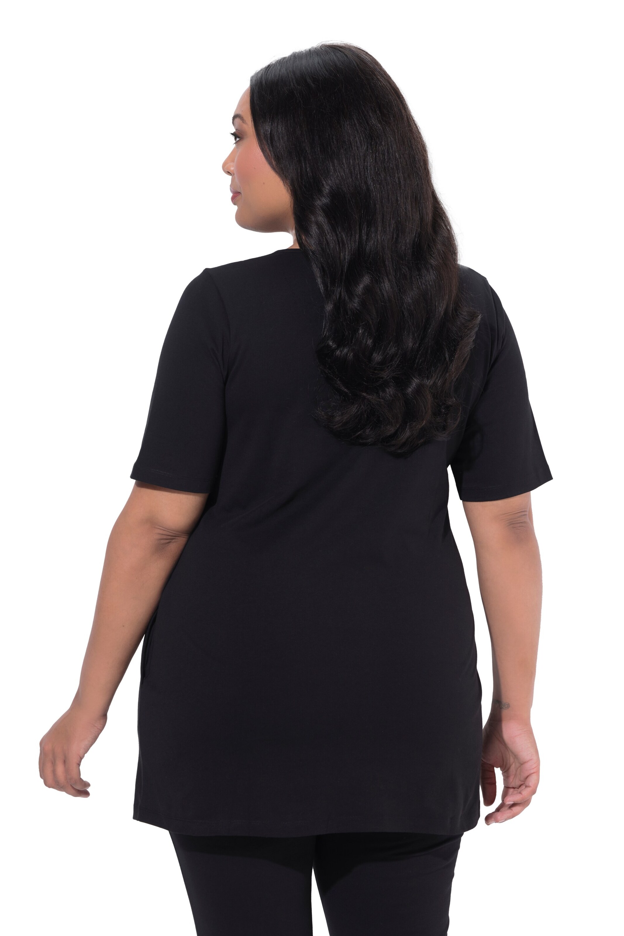 Ulla Popken Shirt in Schwarz