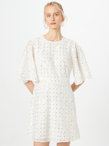 Traffic People - Vestido 'Misty' em branco: frente